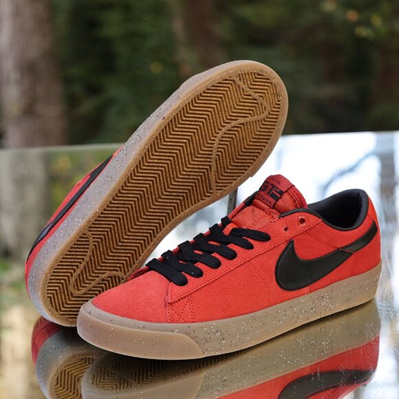 Nike SB Zoom Blazer Low Pro GT Cinnabar Gum - Picture 8 of 13